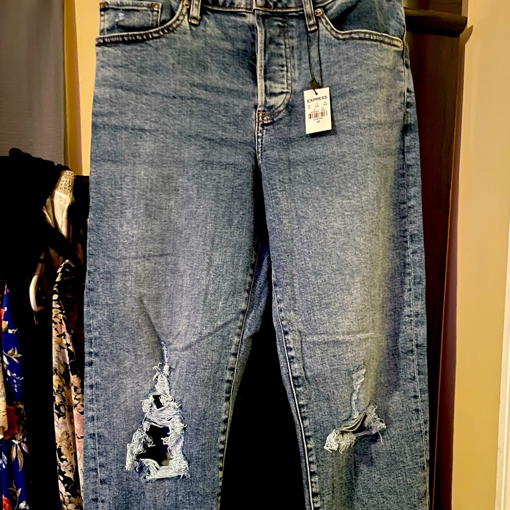 Nwt express mom jeans